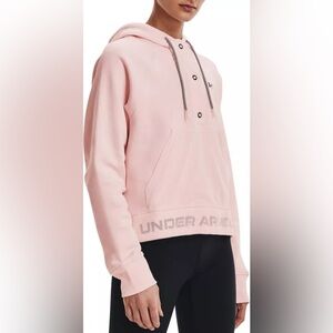 Under Armour Women's Light Pink Pullover Hoodie size small women